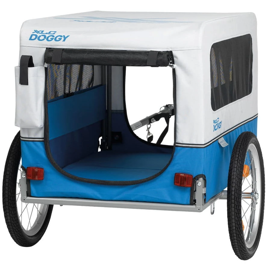 XLC Cargo Trailer Doggy VAN BS-L04 - Blauw/Grijs 2 XLC Cargo Trailer Doggy VAN BS-L04 - Blauw/Grijs - Afbeelding 2