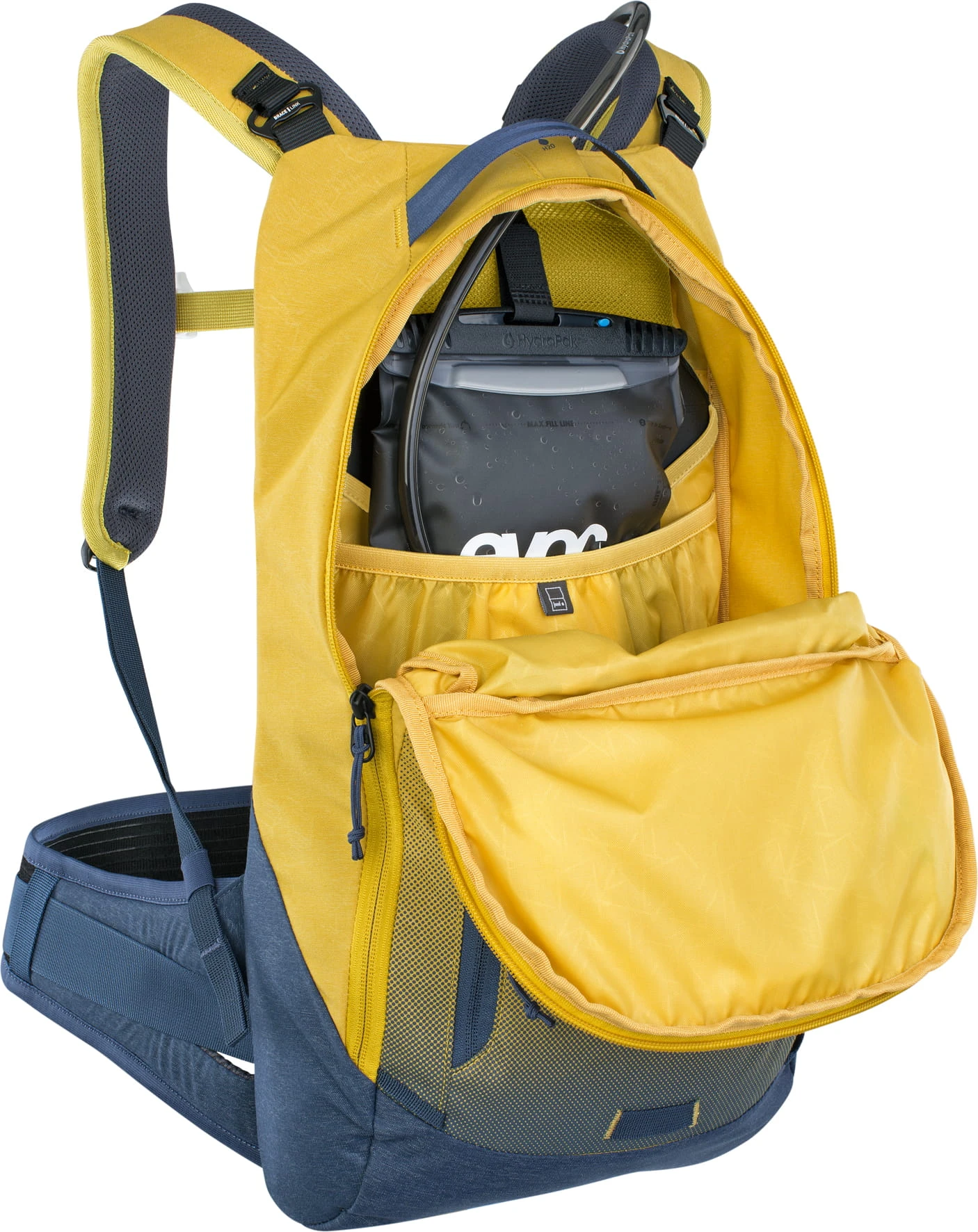 Evoc Trail Pro 10L - Rugzak - Curry/Denim 4 Evoc Trail Pro 10L - Rugzak - Curry/Denim - Afbeelding 4