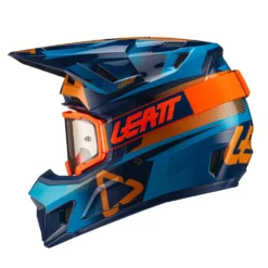 LEATT Helm Incl. Bril 7.5 V21.1 Blauw-geel -Goedkope Trappen Go Winkel LEATTHelminkl Brille7 5V21 1blau gelb 3
