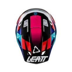 LEATT Helm Incl. Bril 8,5 V22 Aqua/Royal Blue-wit-zwart -Goedkope Trappen Go Winkel LEATTHelminkl Brille8 5V22AquaRoyalblau weiss schwarz 3