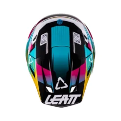 LEATT Helm Incl. Bril 8,5 V22 Aqua/Royal Turquoise-wit-geel 5 LEATT Helm Incl. Bril 8,5 V22 Aqua/Royal Turquoise-wit-geel -Goedkope Trappen Go Winkel LEATTHelminkl Brille8 5V22AquaRoyalt rkis weiss gelb 3