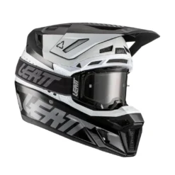 LEATT Helm Incl. Bril 8,5 V22 Zwart-wit