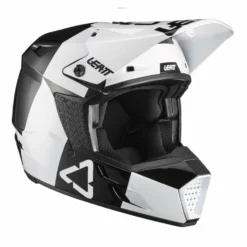 LEATT Motorcrosshelm 3.5 Junior V21.3 - Wit-zwart