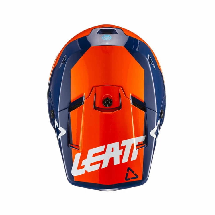 LEATT GPX 3.5 Motorcrosshelm - Oranje-blauw-wit 3 LEATT GPX 3.5 Motorcrosshelm - Oranje-blauw-wit - Afbeelding 3