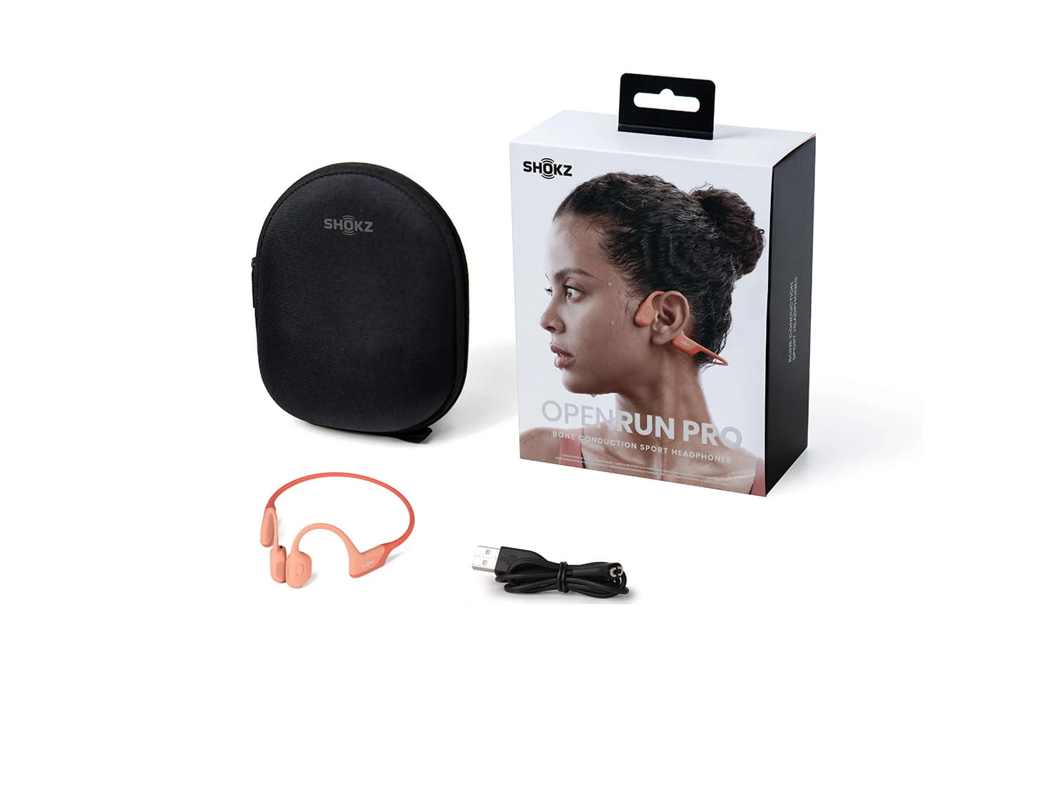 SHOKZ OpenRun Pro Roze 3 SHOKZ OpenRun Pro Roze - Afbeelding 3