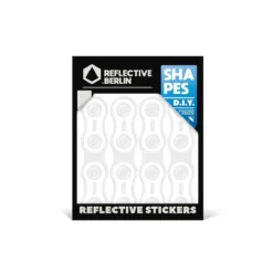 Reflecterende SHAPES - Kettingschakels - Wit