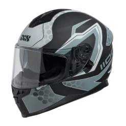 IXS 1100 2.2 Motorfietshelm - Zwart Mat-grijs