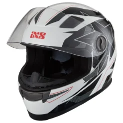 IXS 135 KID 2.0 Helm - Wit-zwart-rood -Goedkope Trappen Go Winkel iXS135KID2 0Helm weiss schwarz rot 3