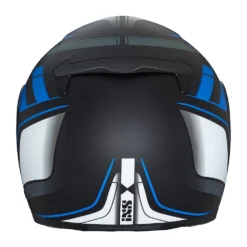 IXS 215 2.0 Motorfietshelm Mat Zwart Blauw Wit -Goedkope Trappen Go Winkel iXS2152 0Motorradhelmmatteblackbluewhite 3