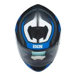 IXS 215 2.0 Motorfietshelm Mat Zwart Blauw Wit -Goedkope Trappen Go Winkel iXS2152 0Motorradhelmmatteblackbluewhite 4