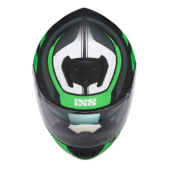 IXS 215 2.0 Motorfietshelm Mat Zwart Groen Wit 8 IXS 215 2.0 Motorfietshelm Mat Zwart Groen Wit -Goedkope Trappen Go Winkel iXS2152 0Motorradhelmmatteblackgreenwhite 4