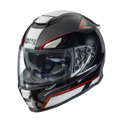 IXS 315 2.1 Motorhelm Zwart Wit Rood