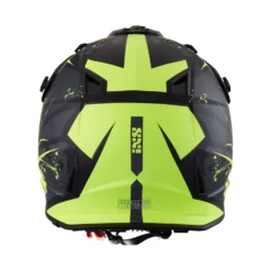 IXS 361 2.0 Motorfietshelm Mat Zwart Fluo Geel -Goedkope Trappen Go Winkel iXS3612 0Motorradhelmmatteblackfluoyellow 3