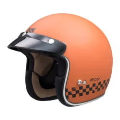IXS 77 2.0 Jet Helm Mat Oranje Zwart
