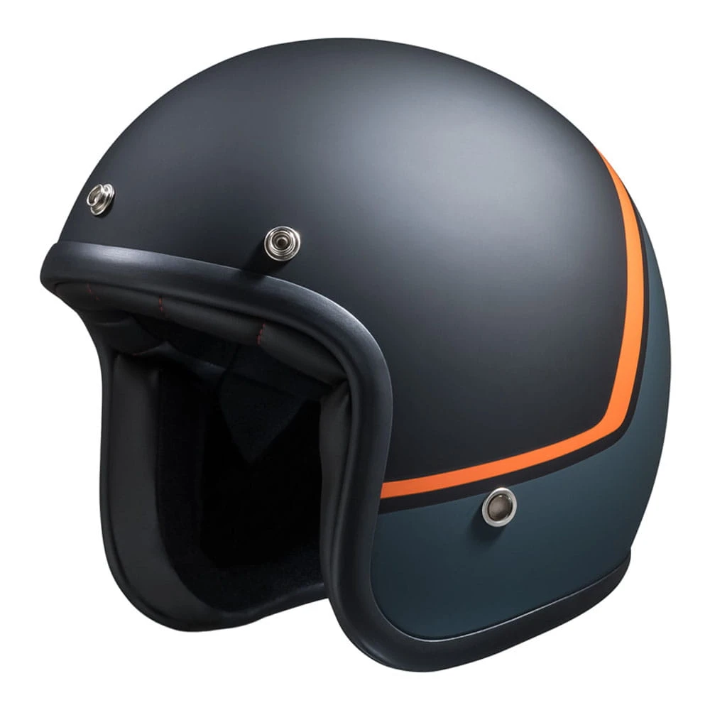 IXS 77 2.2 Jet Helm Mat Zwart Oranje 1 IXS 77 2.2 Jet Helm Mat Zwart Oranje
