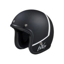 IXS 89 2.0 Jet Helm Mat Zwart Wit