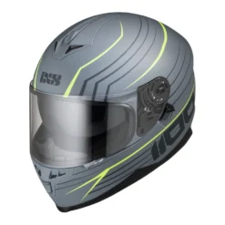Integraalhelm IXS1100 2.1 Grijsgeel Fluo Mat