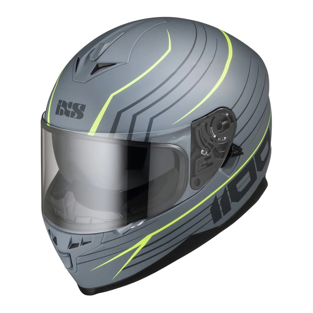 Integraalhelm IXS1100 2.1 Grijsgeel Fluo Mat 1 Integraalhelm IXS1100 2.1 Grijsgeel Fluo Mat