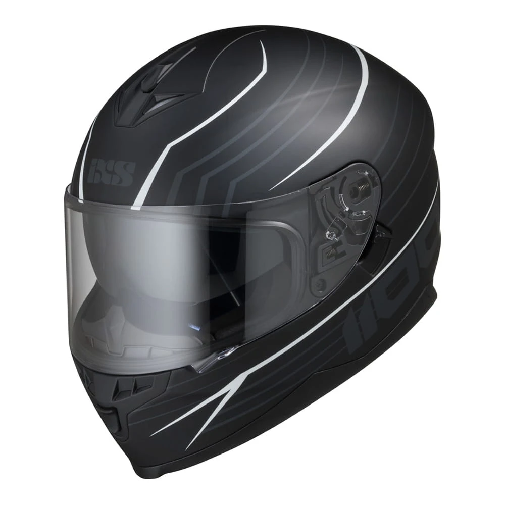 Integraalhelm IXS1100 2.1 Mat Zwart Wit 1 Integraalhelm IXS1100 2.1 Mat Zwart Wit