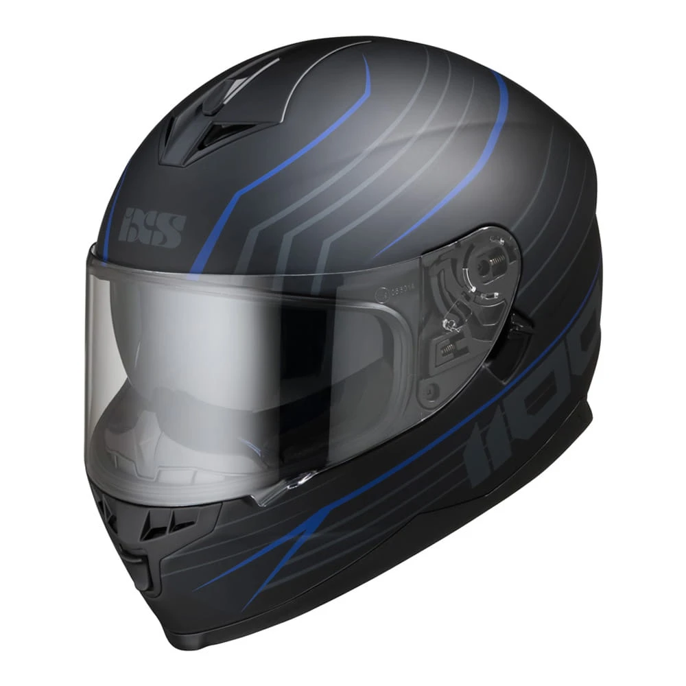 Integraalhelm IXS1100 2.1 Zwart-blauw Mat 1 Integraalhelm IXS1100 2.1 Zwart-blauw Mat