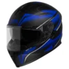 Integraalhelm IXS1100 2.3 - Zwart Mat-blauw