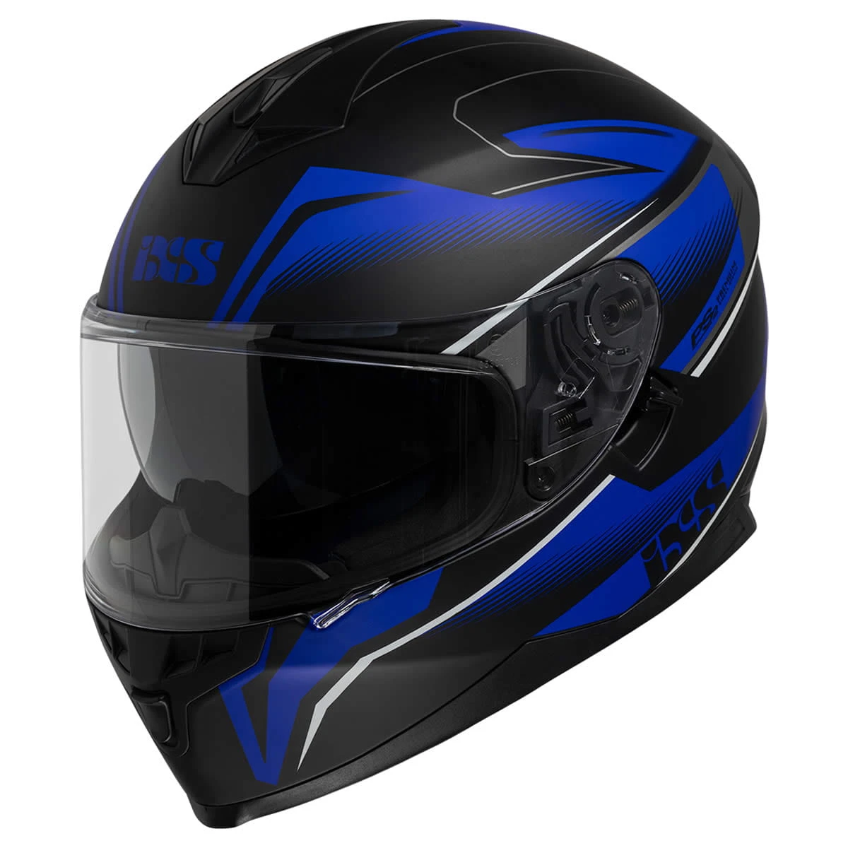 Integraalhelm IXS1100 2.3 - Zwart Mat-blauw 1 Integraalhelm IXS1100 2.3 - Zwart Mat-blauw