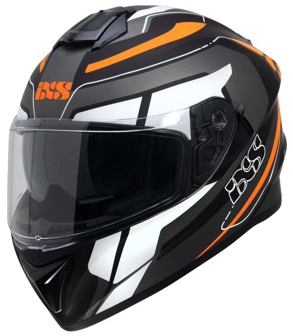 Integraalhelm IXS216 2.2 - Grijs-zwart-oranje Fluo 1 Integraalhelm IXS216 2.2 - Grijs-zwart-oranje Fluo