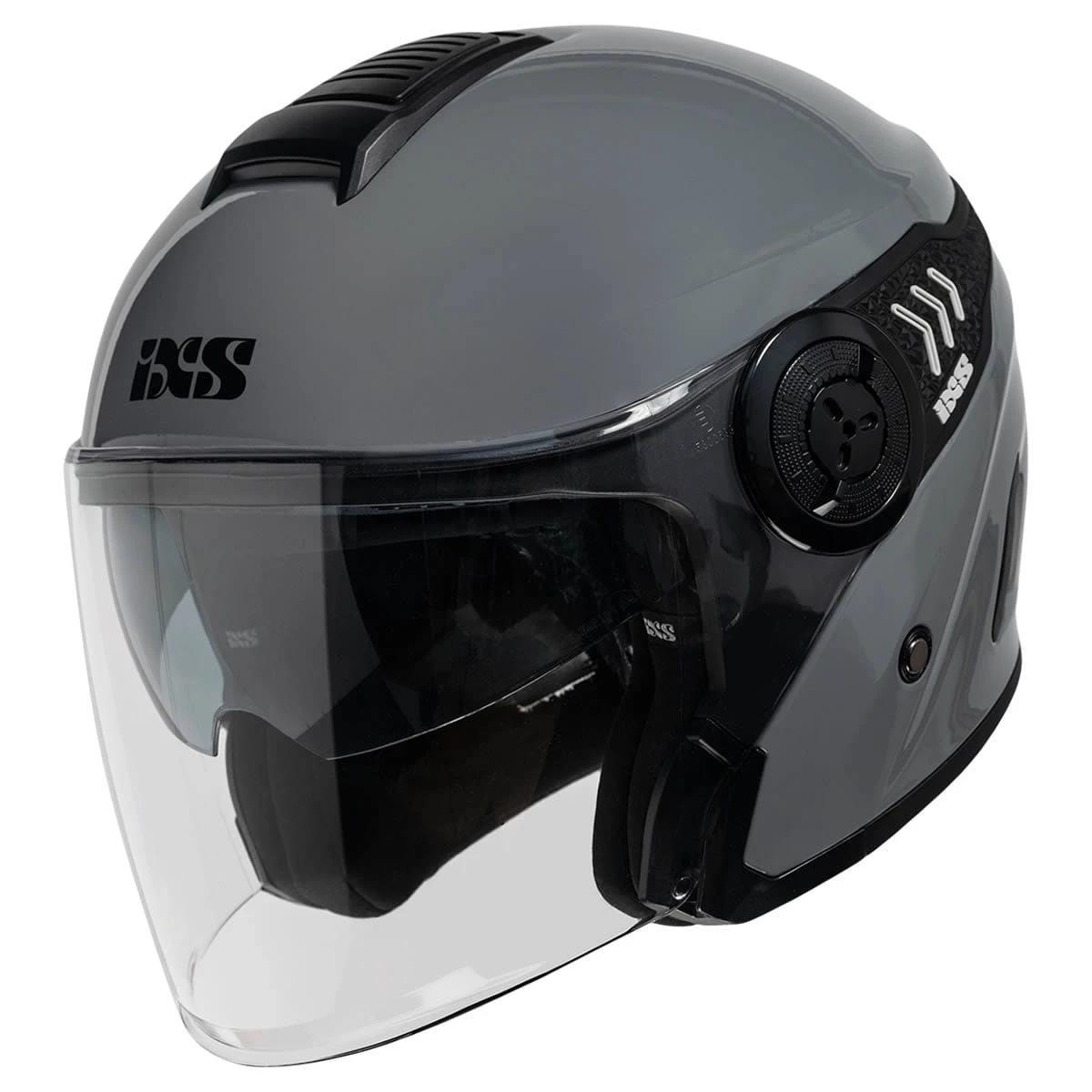 Jet Helm IXS100 1.0 - Glanzend Grijs 1 Jet Helm IXS100 1.0 - Glanzend Grijs