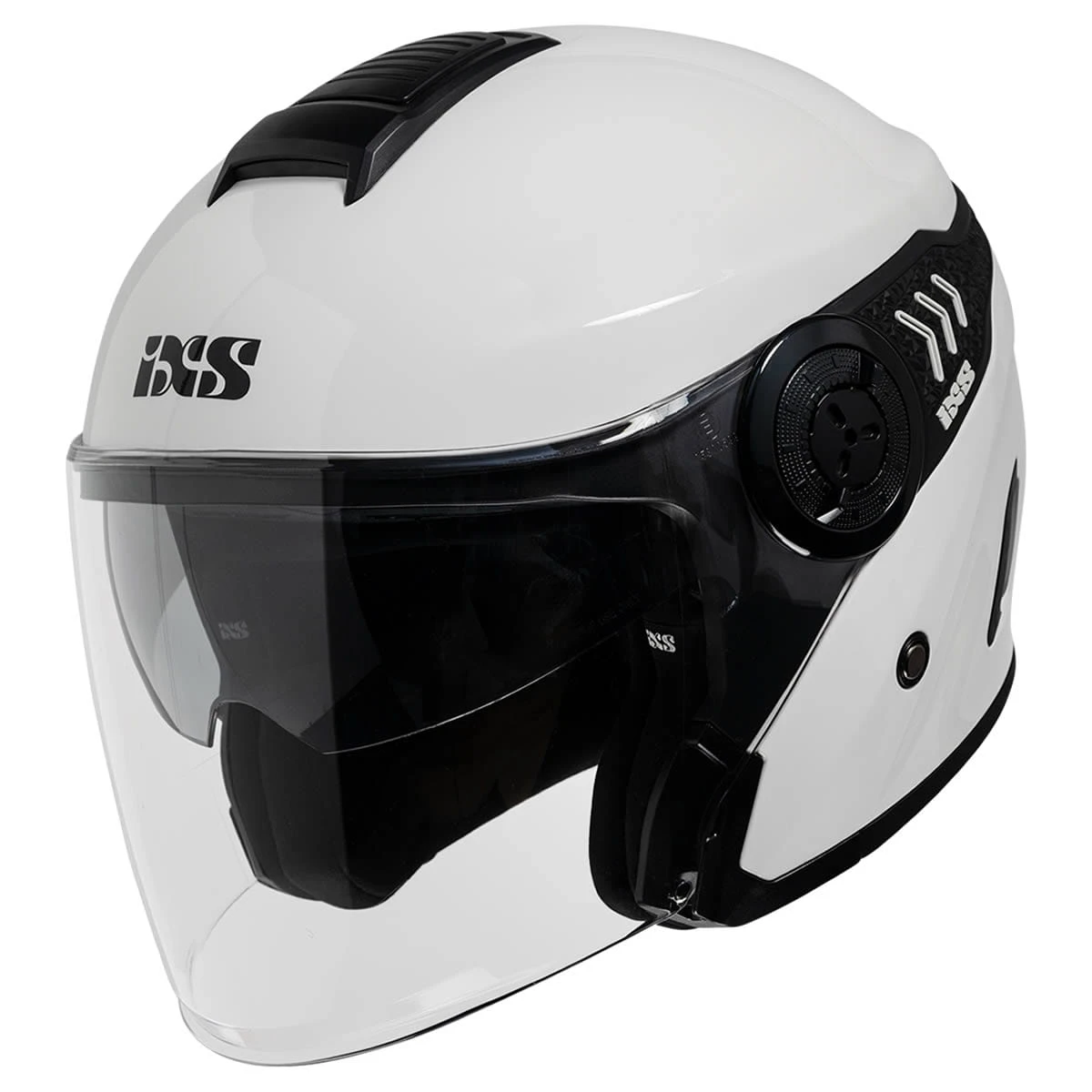 Jet Helm IXS100 1.0 - Wit Glanzend 1 Jet Helm IXS100 1.0 - Wit Glanzend
