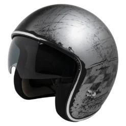 Jet Helm IXS77 2.5 Mat Zilver-zwart