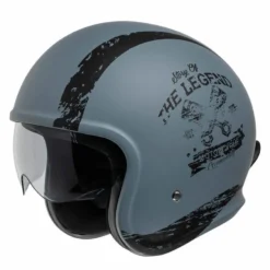 Jet Helm IXS880 2.0 - Grijs Mat-zwart