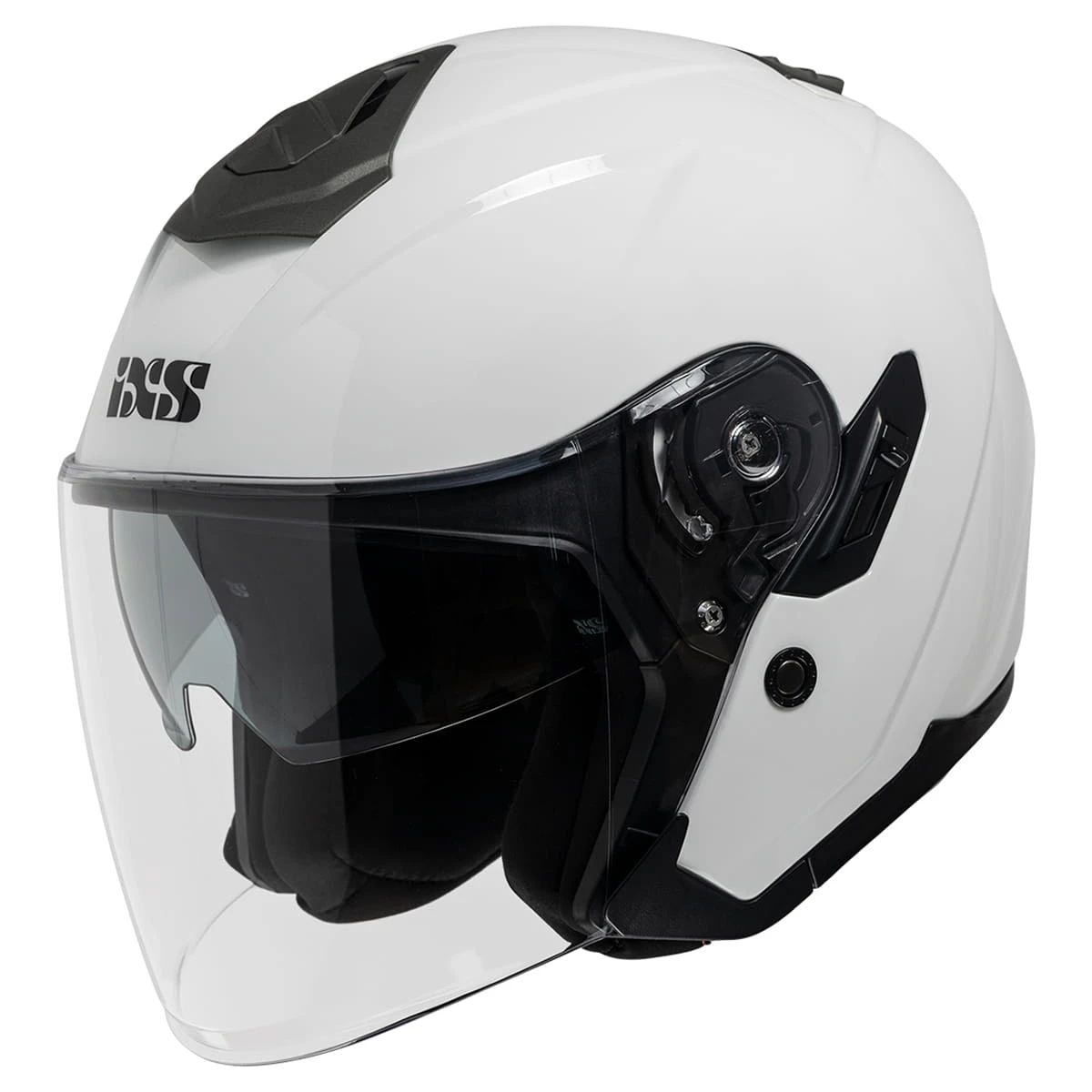 Jet Helm IXS92 FG 1.0 - Wit Glanzend 1 Jet Helm IXS92 FG 1.0 - Wit Glanzend