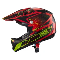 IXS Kinder Motorcrosshelm 278 KID 2.0 Rood-zwart-geel -Goedkope Trappen Go Winkel iXSKinder Motocrosshelm278KID2 0rot schwarz gelb 4